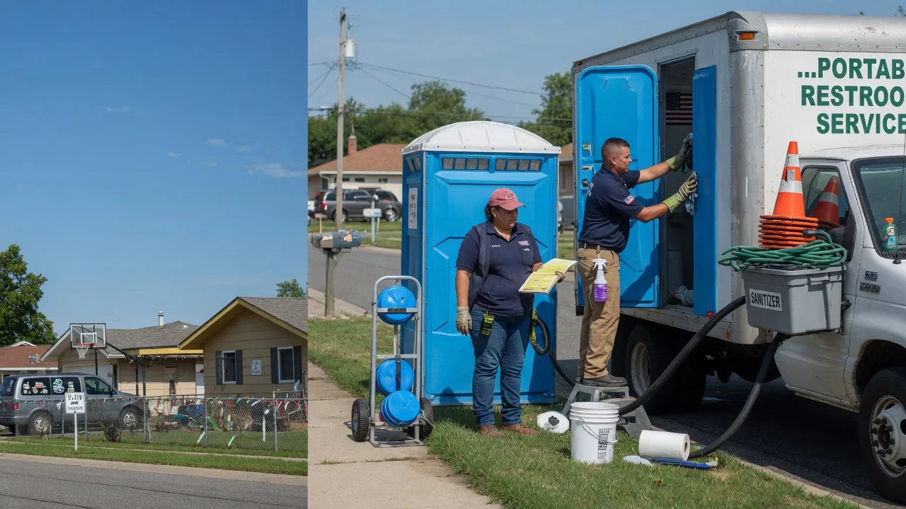 Portable Toilet Rental in Gackle, ND near me